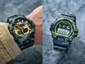 El Casio G-Shock GA-700CMG-3AER (a la izquierda) y el DW-6900CMG-3ER (a la derecha).