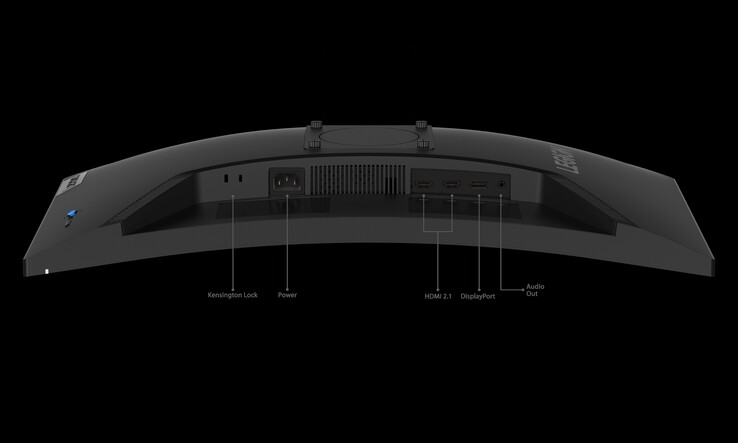 Puertos Lenovo Legion R27qc-30 (fuente de la imagen: Lenovo)