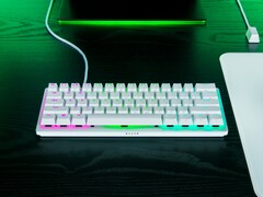 Razer Huntsman V3 Pro Mini blanco (Fuente de la imagen: Razer PR)