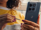 Esta filtración podría estar dando un primer vistazo al próximo teléfono de gama media. En la imagen: una foto promocional del Moto G Stylus de 2025. (Fuente de la imagen: Motorola)