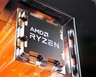 El Ryzen 7 9700X tiene unos relojes base y boost de 3,8 y 5,5 GHz. (Fuente de la imagen: AMD)