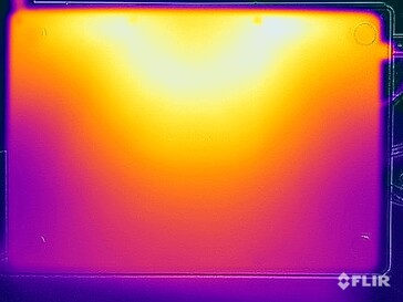 Prueba de tensión de temperaturas superficiales (abajo)