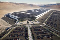 Gigafábrica de Tesla en Nevada, EE UU. (Fuente de la imagen: Tesla)