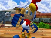 Una captura de pantalla de Billy Hatcher y el huevo gigante
