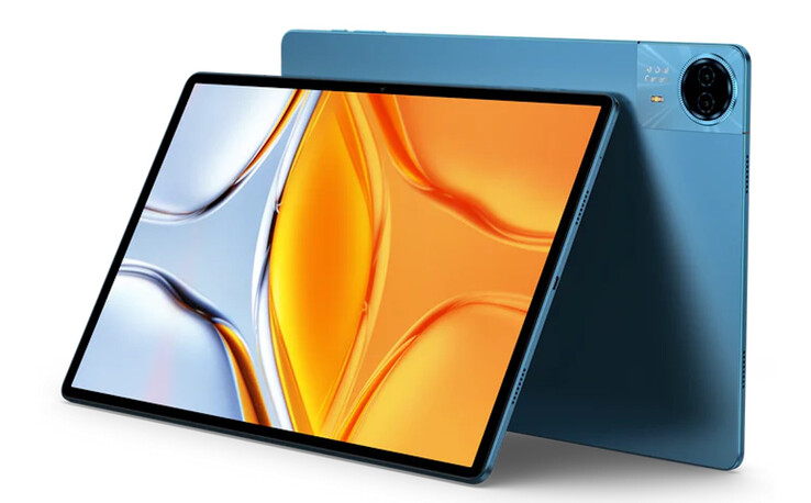 El Teclast T70 tiene unos biseles mucho más gruesos de lo que sugieren los renders oficiales del producto. (Fuente de la imagen: Teclast)