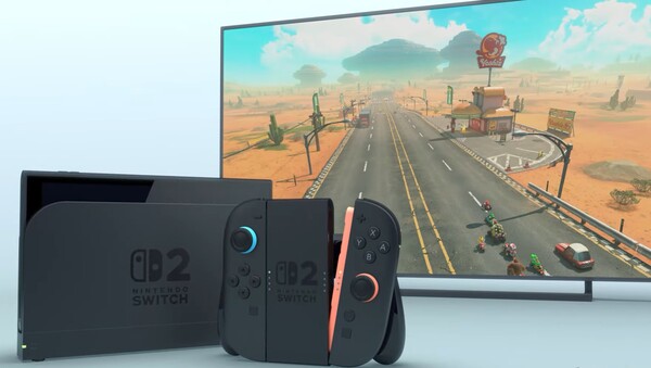 La Nintendo Switch 2 tiene un dock rediseñado con esquinas más redondeadas. (Fuente de la imagen: Nintendo)