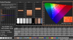 CalMAN: ColorChecker (calibrated)