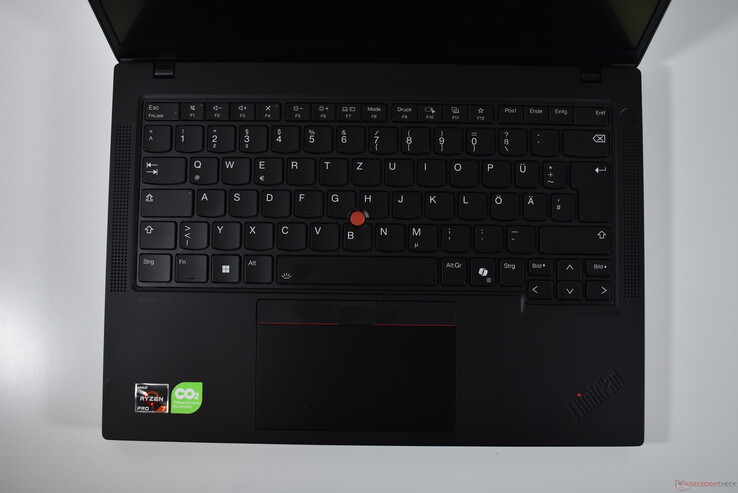 Lenovo ThinkPad P14s Gen 5 AMD: teclado