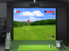 El BenQ Ace es un proyector láser para simulación de golf. (Fuente de la imagen: BenQ)