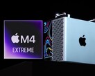 Con el SoC M4 Extreme fuera de juego, es probable que el próximo Mac Pro Apple tenga que conformarse con el M4 Ultra. (Fuente de la imagen: Apple, editado)