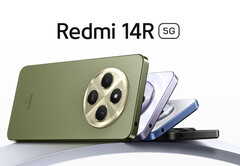 El Redmi 14R 5G se parece al Redmi A3 que llegó hace unos meses. (Fuente de la imagen: Xiaomi)