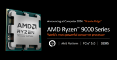 Otras dos CPU AMD Ryzen 9000 han sido sometidas a pruebas de benchmarking antes de su lanzamiento (fuente de la imagen: AMD)