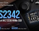 La próxima SSD CS2342 M.2 2230 de alta velocidad de PNY funciona con Steam Deck, Asus ROG Ally y otros dispositivos portátiles para juegos (Fuente de la imagen: PNY)