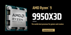 Los Ryzen 9 9950X3D y Ryzen 9 9900X3D han aparecido en Geekbench (fuente de la imagen: AMD)