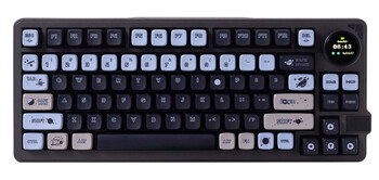 El teclado Gamakay LK75 viene con un exclusivo juego de teclas de temática espacial. (Fuente de la imagen: Gamakay)