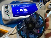 PS4 Portable V2 con ventilador GTX 750 en la parte trasera.