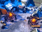 Una imagen que muestra una base en Wasteland 3.