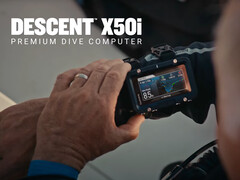 Garmin promociona el Descent X50i como su ordenador de buceo más grande lanzado hasta la fecha. (Fuente de la imagen: Garmin)