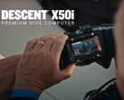 Garmin promociona el Descent X50i como su ordenador de buceo más grande lanzado hasta la fecha. (Fuente de la imagen: Garmin)