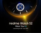 El Watch S2 está en camino. (Fuente: Realme)