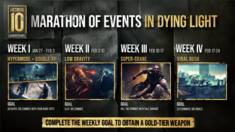 Eventos del maratón de la edición 10º aniversario de Dying Light (Fuente de la imagen: Steam)