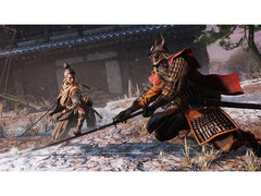 Una captura de pantalla de Sekiro: Shadows Die Twice que muestra el combate del juego. (Fuente de la imagen: Steam)