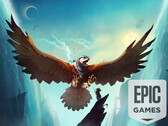El Falconeer ya puede descargarse gratuitamente en la Epic Games Store y conservarse indefinidamente. (Fuente de la imagen: Tomas Sala / Epic Games Store - editado)