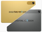 Supuestas Lenovo Idea Tab Malibu Plus/Pro en amarillo cítrico (arriba) e Idea Tab Malibu en gris grafito (abajo).