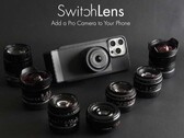 SwitchLens: La cámara funciona con diferentes objetivos.