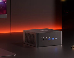 El último mini PC de MINISFORUM viene con una APU de la familia Hawk Point de AMD. (Fuente de la imagen: MINISFORUM)