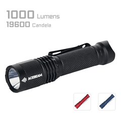 La linterna TAC AA 2.0 EDC está disponible en tres colores y dos configuraciones (Fuente de la imagen: Acebeam)