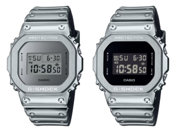 La Casio GM5600YM-8A8 (izquierda) es similar a la GM5600YM-8 (derecha). (Fuente de la imagen: Casio)