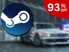 Need for Speed Unbound tiene un 93% de descuento en Steam hasta el 20 de marzo y cuesta unos 5 dólares. (Fuente de la imagen: Steam)