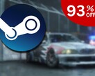 Need for Speed Unbound tiene un 93% de descuento en Steam hasta el 20 de marzo y cuesta unos 5 dólares. (Fuente de la imagen: Steam)