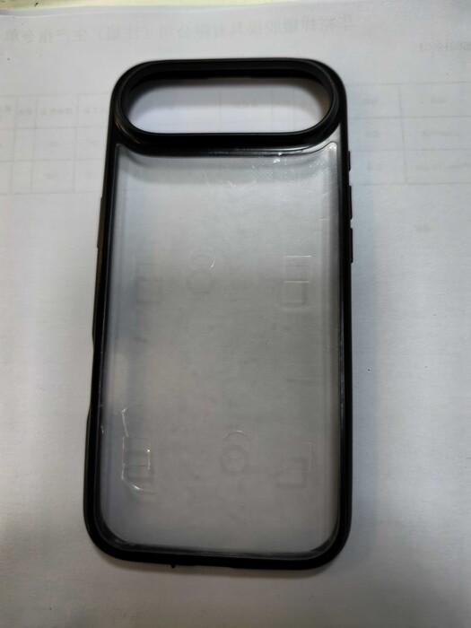 La primera carcasa de iPhone 17 Air que da una sensación de Google Pixel. (Fuente de la imagen: Sonny Dickson)