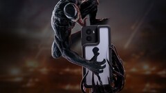 HMD Fusion con el traje inteligente inspirado en Venom. (Fuente de la imagen: HMD)