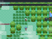 PokeDaisy jugando a un juego de Pokémon con superposiciones adicionales en pantalla