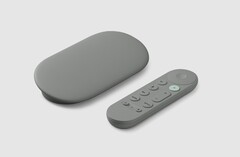 El Google TV Streamer (4K) viene en color avellana y porcelana. (Fuente de la imagen: Google).