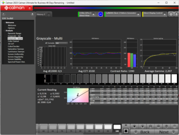 Calman ColorChecker modo normal