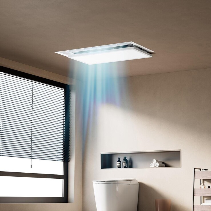 El Xiaomi Mijia Smart Bathroom Heater P1. (Fuente de la imagen: Xiaomi)