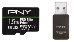 PNY presenta las tarjetas microSD de alto rendimiento PRO Elite Prime y el lector de tarjetas Performance Prime. (Fuente de la imagen: PNY)