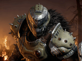 Una captura de pantalla del juego Doom: The Dark Ages.
