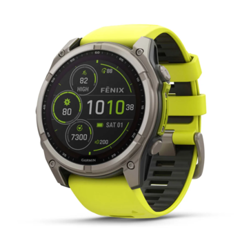 El Garmin Fenix 8 Solar. (Fuente de la imagen: Garmin)