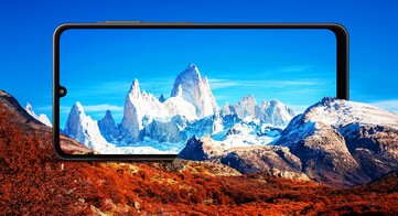 El Galaxy A06 5G tiene el mismo tamaño de pantalla y la misma resolución que su homólogo 4G, pero con una mayor frecuencia de actualización. (Fuente de la imagen: Samsung)