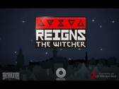 Reigns: The Witcher saldrá a la venta el 25 de febrero. (Fuente de la imagen: DevolverDigital vía YouTube)
