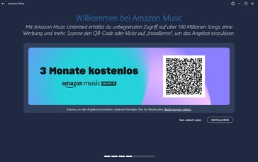 Anuncio de Amazon Music
