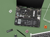 Una foto promocional del Framework Laptop 13 mostrando su interior