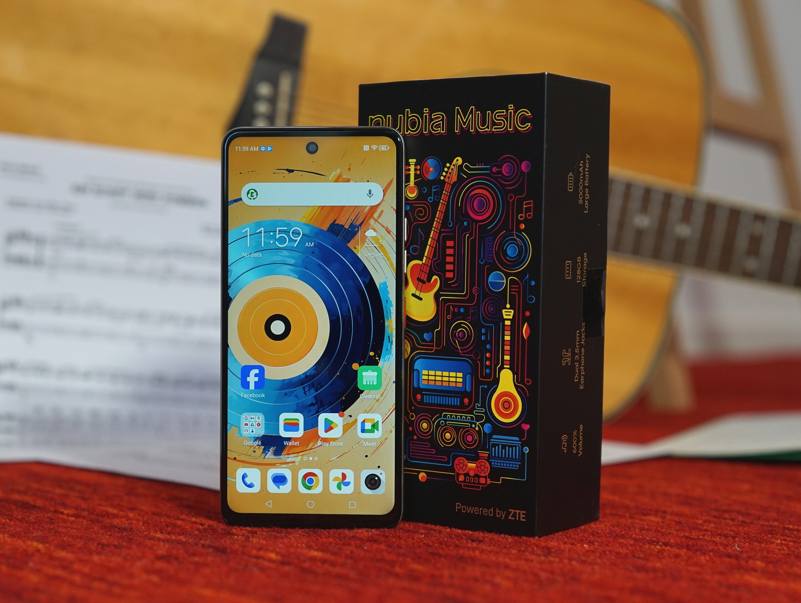 Test ZTE Nubia Music