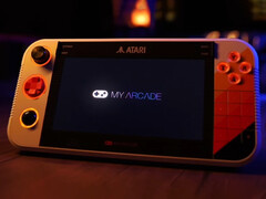 Sin embargo, no se sabe nada del precio ni de la fecha de lanzamiento de la Atari Gamestation Go. (Fuente de la imagen: My Arcade)