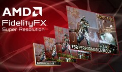 AMD tiene previsto desplegar FidelityFX Super Resolution 3 en los primeros juegos compatibles a principios de otoño. (Fuente de la imagen: AMD)